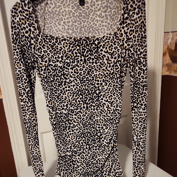 Ann Taylor Leopard Print Dress - Picture 1 of 4